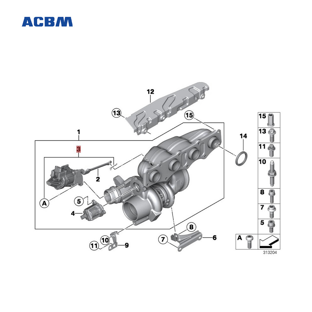 A2048800260 Automotive Parts Front Hatch Lock for Benz 213 E300