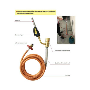 hand soldering hose and propane gun ignition high for self quality tool light trigger price lpg torch welding gas with mapp