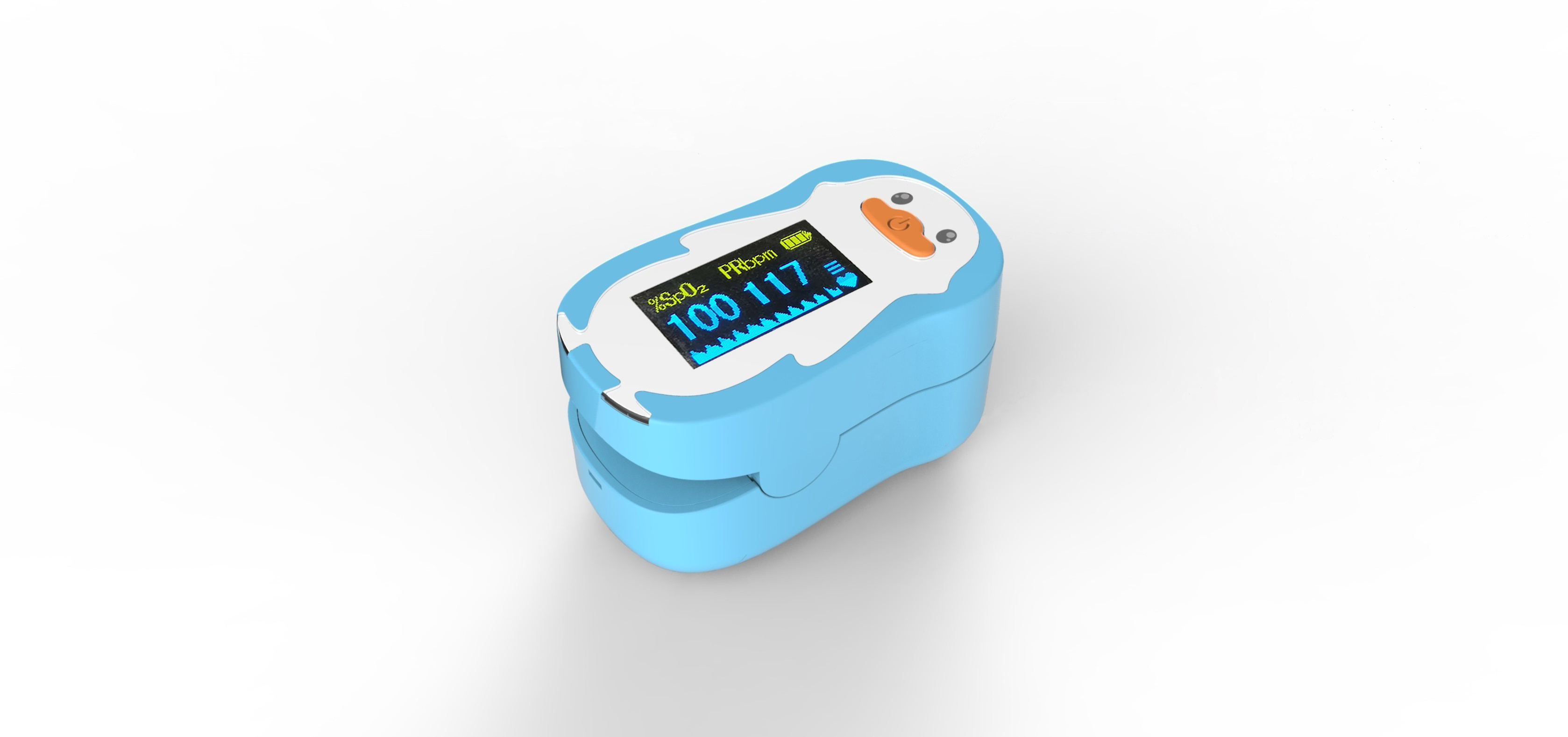 Digital oximetros portatil Oxygen Saturation Blood Perfusion For Children Pulse Oximeters Neonatal