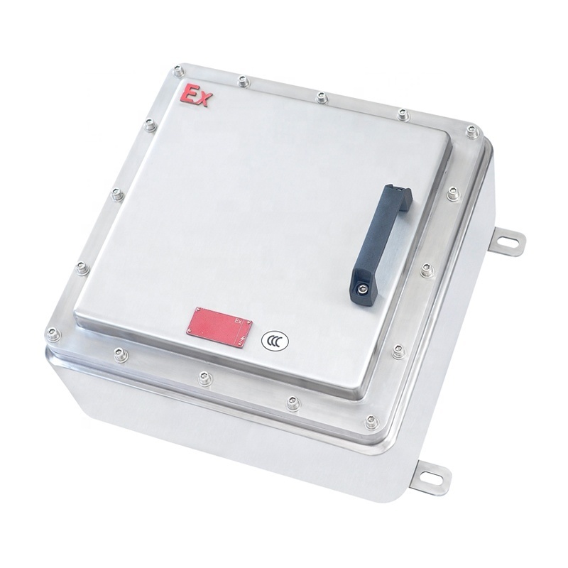 ATEX explosion proof enclosure IECEx junction box ex e d IIB IIC IP65 aluminum stainless steel