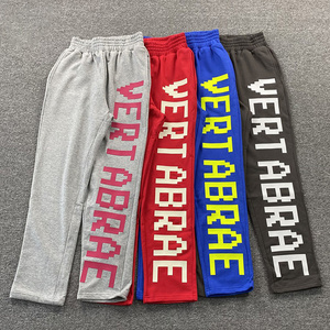 OEM Wholesale Custom High Quality Sweatpants Heavyweight Fleece  Sweatpants Plus Size Custom Track pants