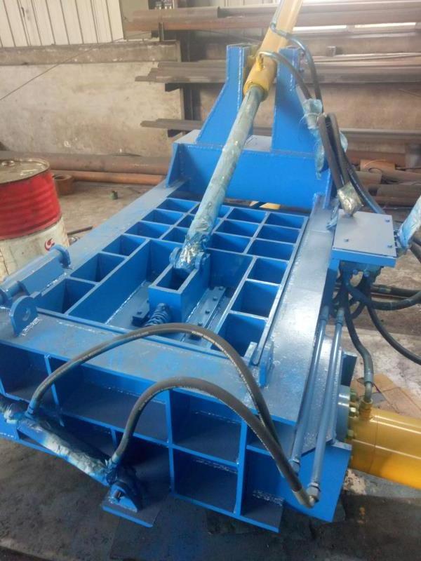 1000KN Pressure Hydraulic Baler Horizontal Used Scrap Metal Hydraulic Compress Baler Baling