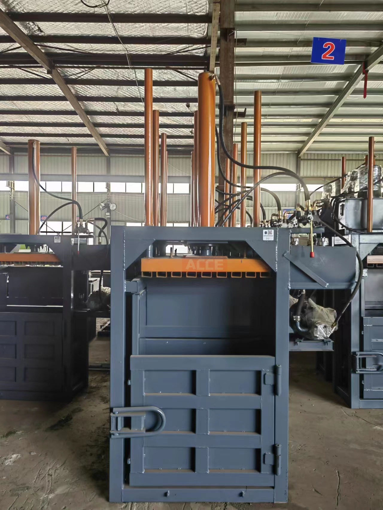 Vertical Hydraulic cardboard box baling press waste paper baler machine for sale Balers wast plastic compactor