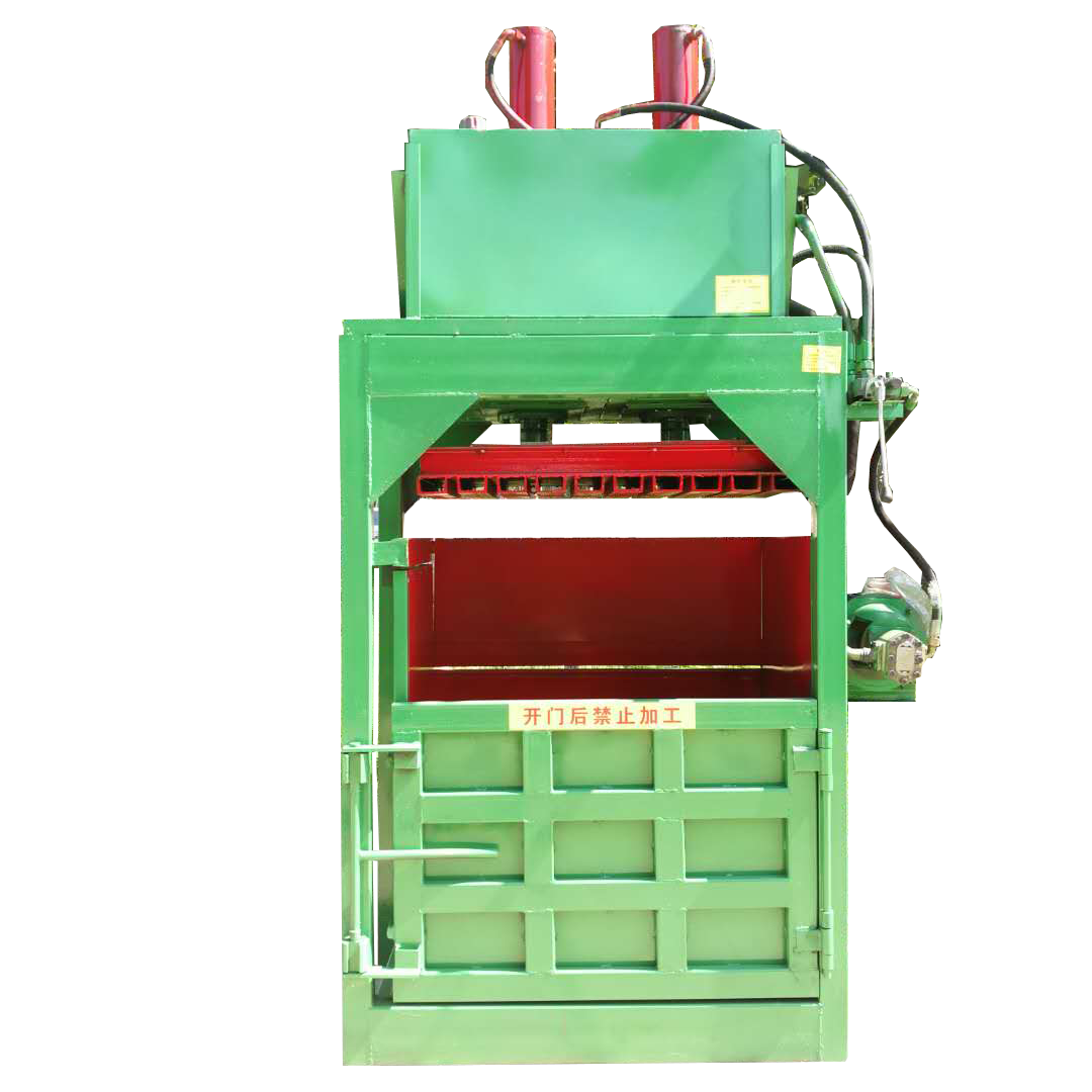 Industrial baler paper press machine recycling vertical manual waste hydraulic compactor baler machine