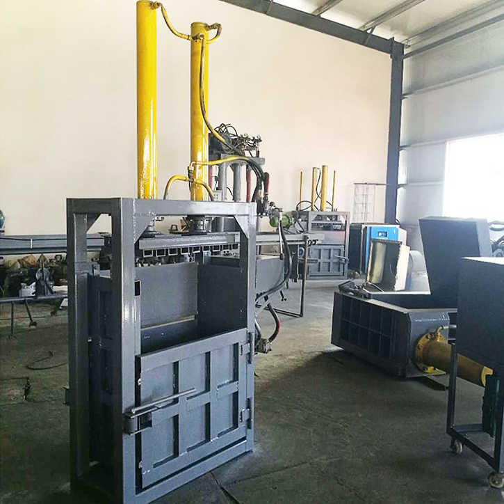 Hydraulic Driven Recycling Vertical Baler Equipment /Wool Baling Press Machine/Vertical Waste Paper Plastic Film Baler