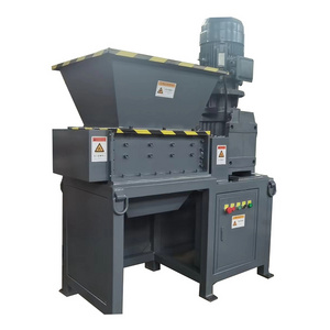 high quality Double shaft shredder machine for tree root chipper shredder