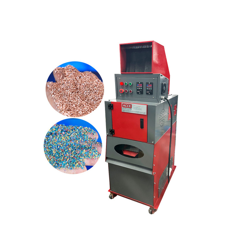 High Quality 220v Mini Size Cable Wire Recycling Machine Cable Granulator Copper Recycling Equipment