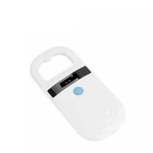 134,2 khz iso 11784 and 11785 pet microchip scanner OLED portable mini rfid reader with rechargeable battery