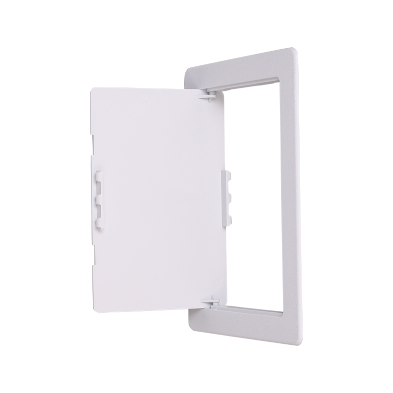 Everbilt 14 in x 14 in Spring Loaded Plastic Access Panel with concealed hinge