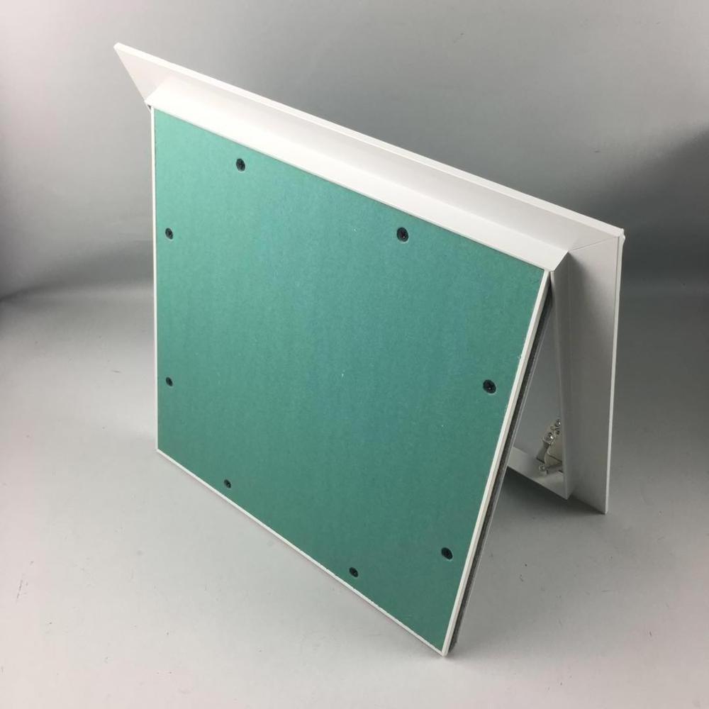 300x300 Easy Installation Push Lock Moisture-Proof Gypsum Board Aluminum Drywall Ceiling Access Panel