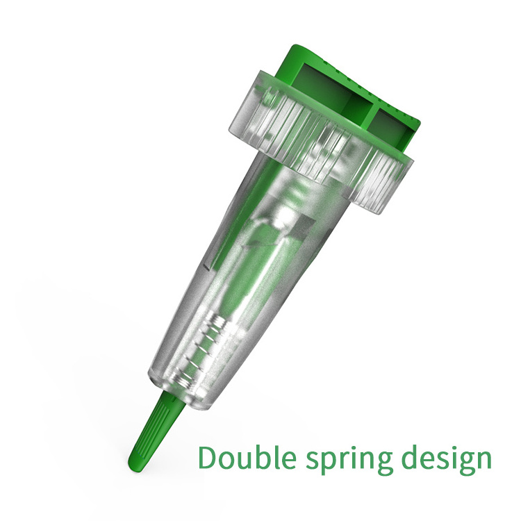 Single Use For Medical Plastic Sterile Disposable 17G 18G 21G 23G 28G Stainless Steel Blood Needle Safety Lancet