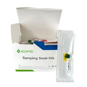 Medical Disposable Sample Collection Tube With Flocked Swab VTM Test Kit 7ml