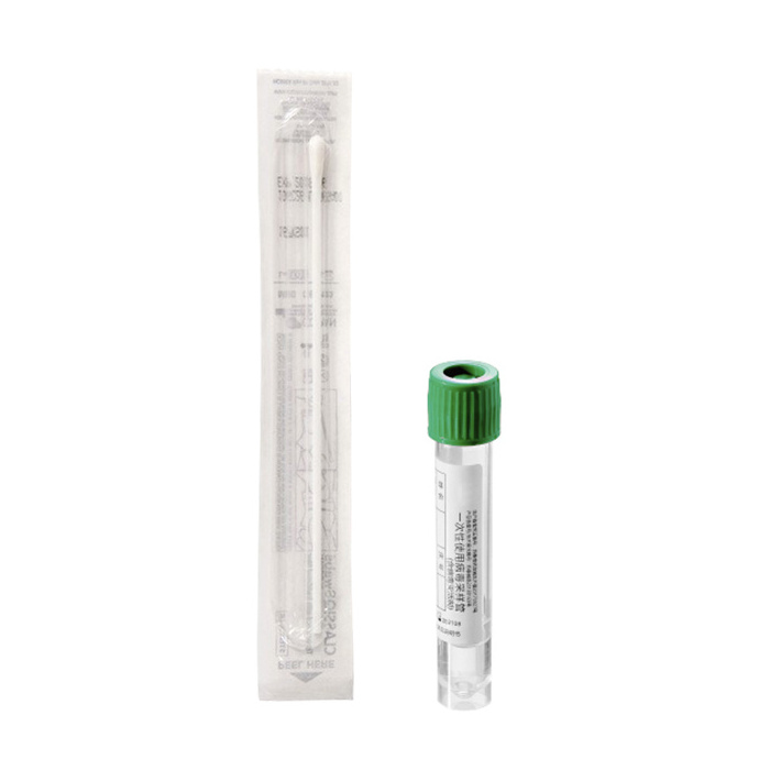 Medical Disposable Sample Collection Tube With Flocked Swab VTM Test Kit 7ml