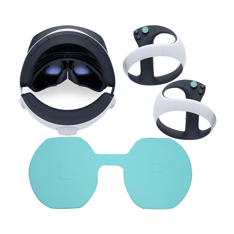 PSVR 2 Lens Protector Cover Silicone Protective Glasses Lens Cover for PS VR 2 Headset Lens Sleeve