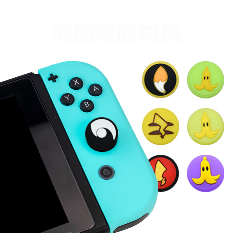 Switch Joycon Thumb Grips Cute Joystick Cap Thumbstick Cover for Nintendo Switch / Switch Lite OLED Analog Stick Button