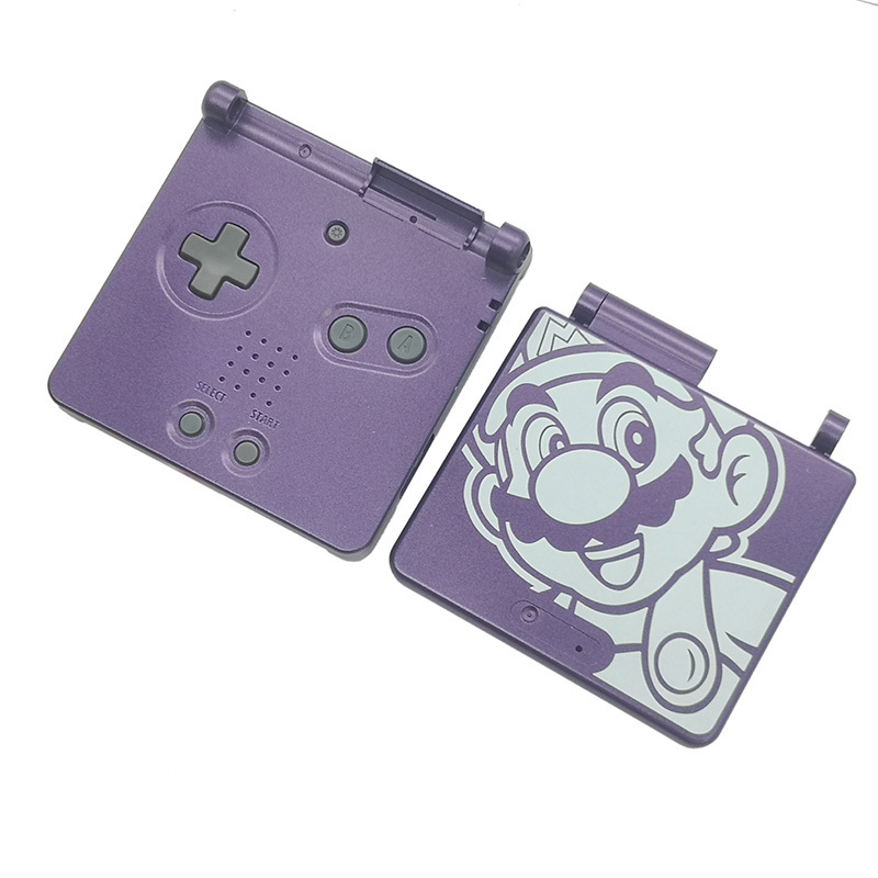 NEW Classic NES Limited Edition Full Housing Shell replacement for Gameboy Advance SP for GBA SP Game Console Cover Case