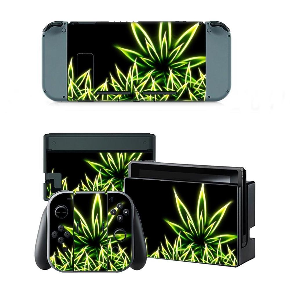 Custom Full Set Vinyl Decal Protector Skin For Nintendo Switch Console Controller Skin Sticker