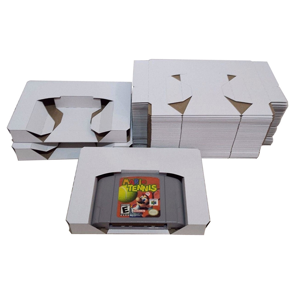 Carton Replacement Inner Inlay Insert Tray PAL & NTSC for N64 CIB Game Cartridge