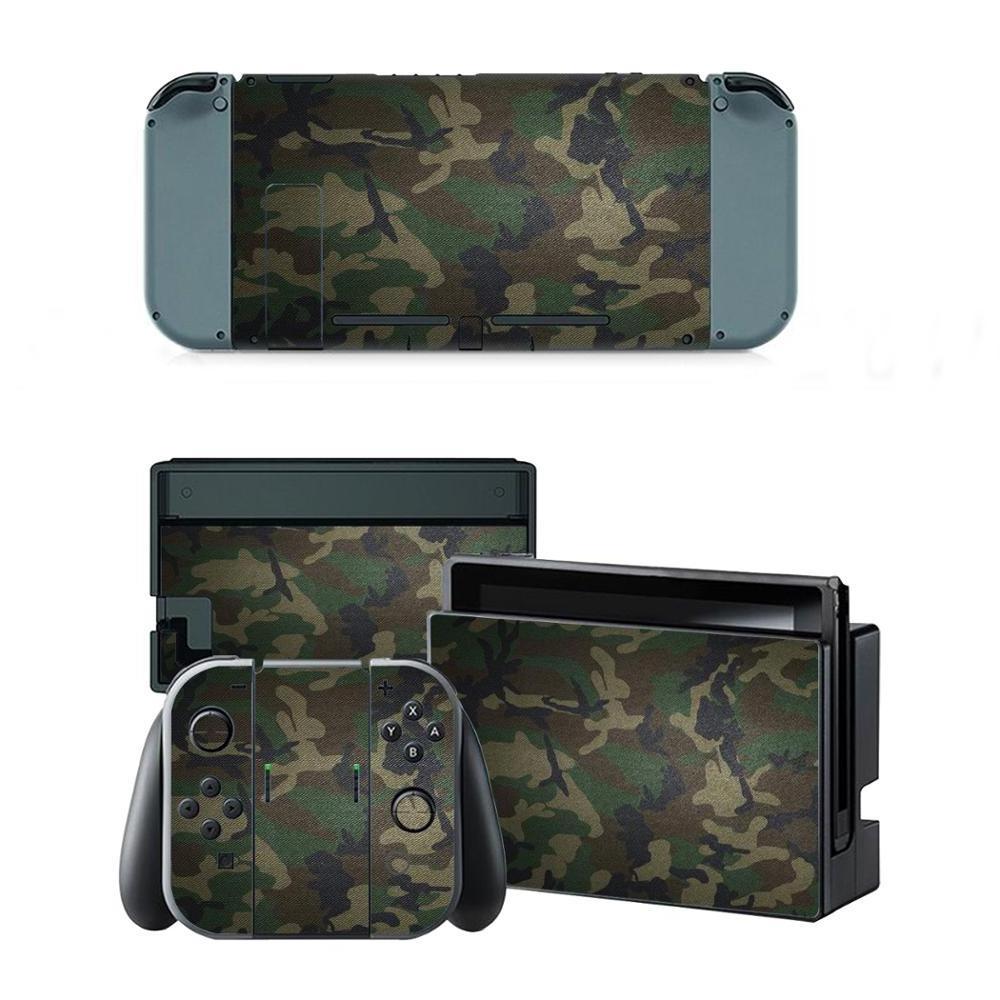 Custom Full Set Vinyl Decal Protector Skin For Nintendo Switch Console Controller Skin Sticker