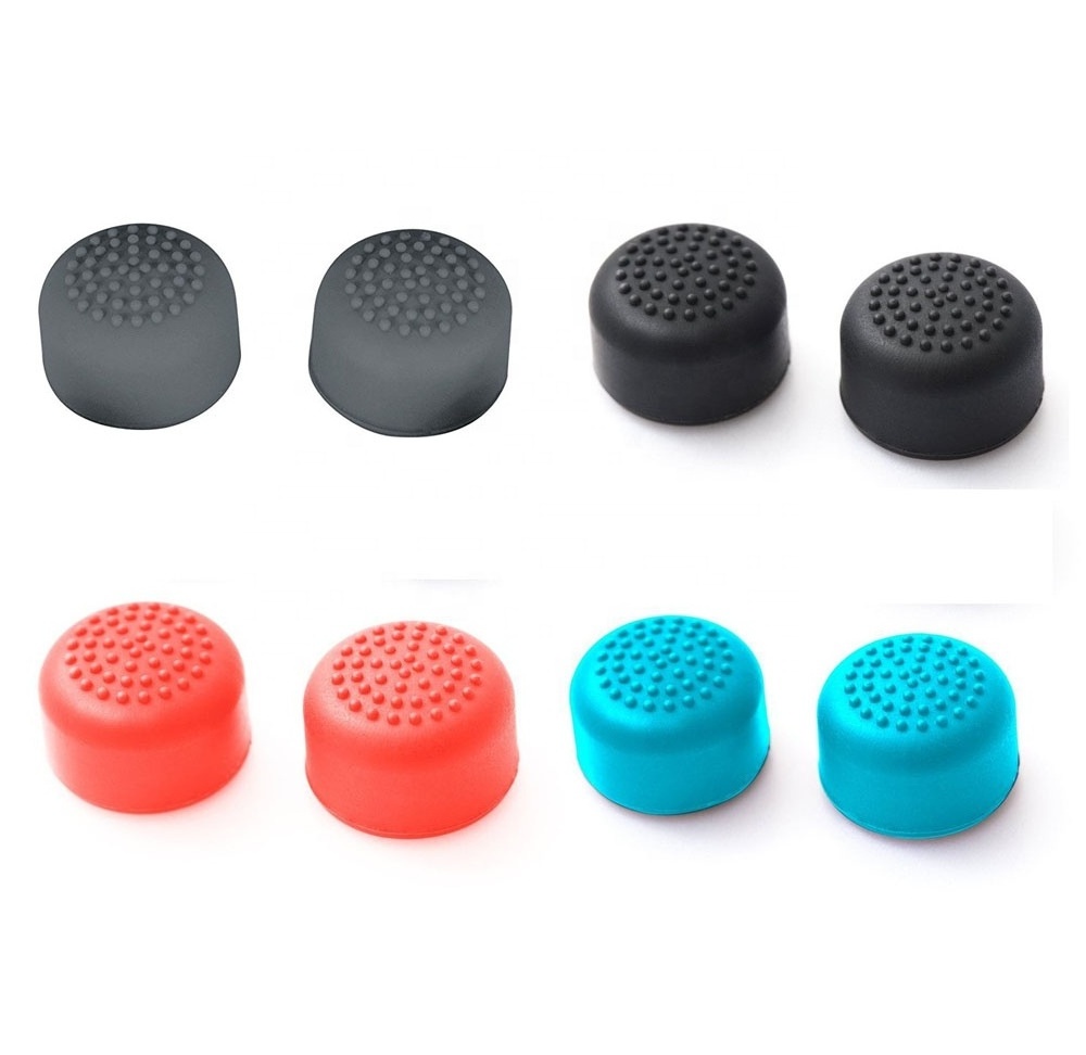 Enhanced Silicone Thumb Stick Extended Grip Button for Switch Lite OLED Joy-con Joystick Cap Case Cover FAST SHIP