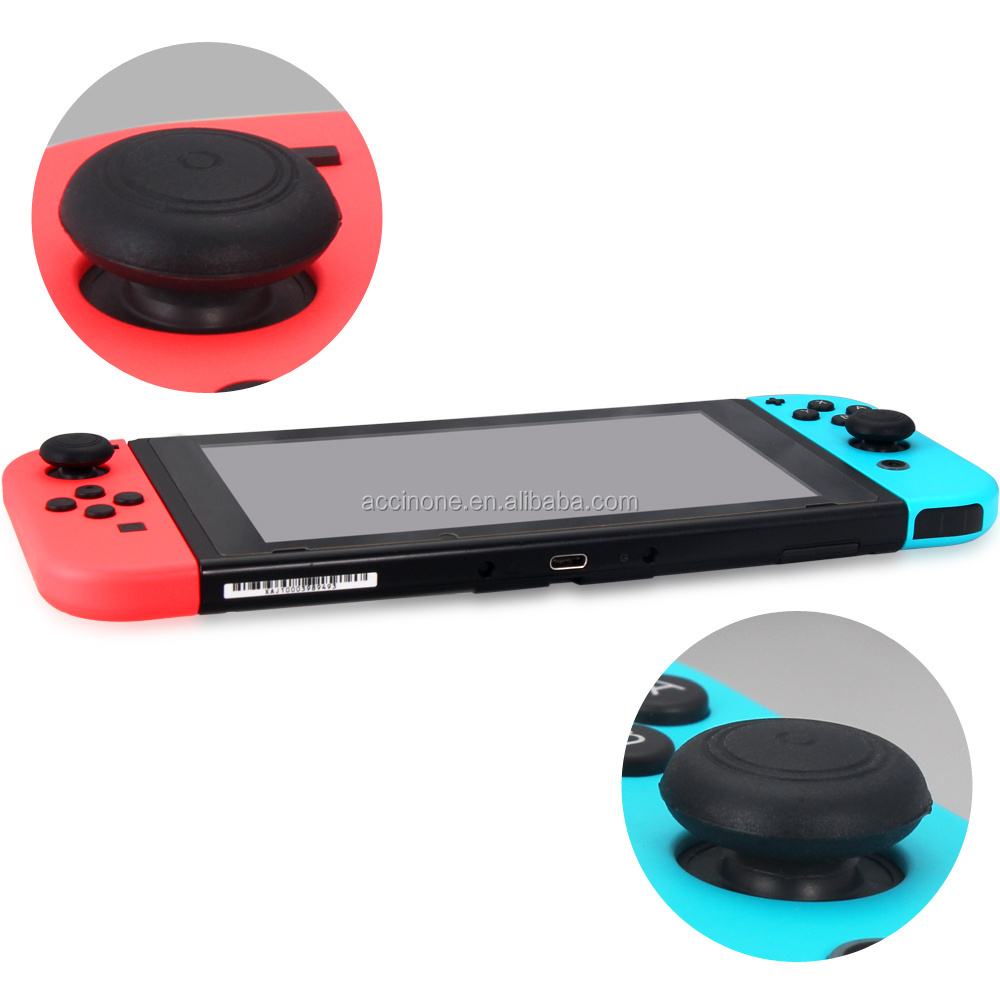 6 in 1 Extended Silicone Thumb Grips For Nintend Switch Joy-con Controller Joystick Cap Set Thumbstick Caps Case Cover