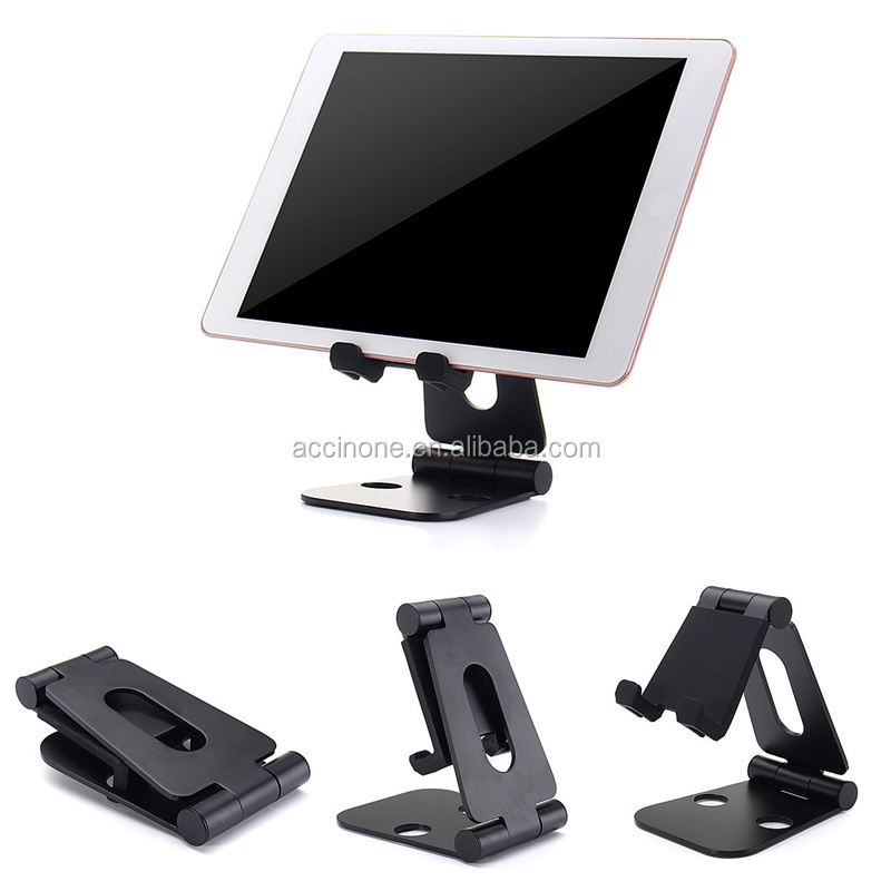 Metal Aluminum Table Desk Foldable Bracket Stand Holder For Nintendo Switch Console For Smartphone Tablet Mobile Phones