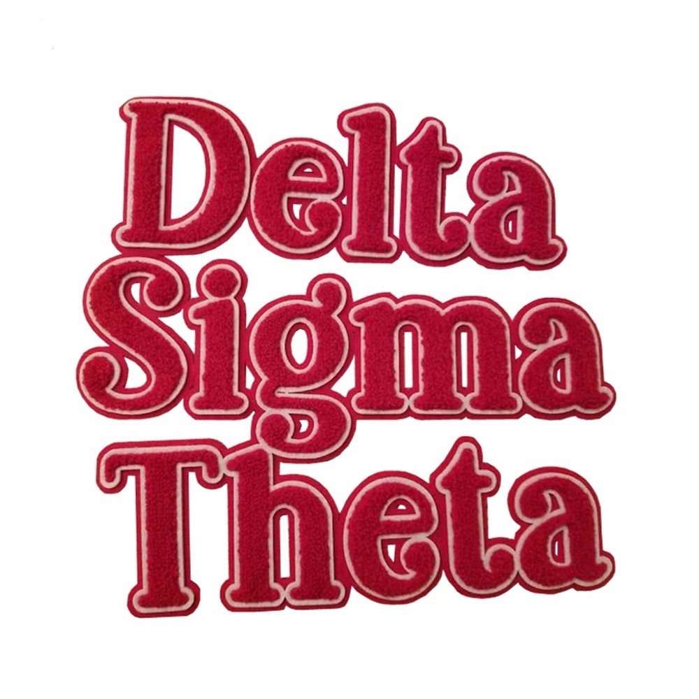 Delta I Sigma I Theta DST  African American Sorority Chenille Patches