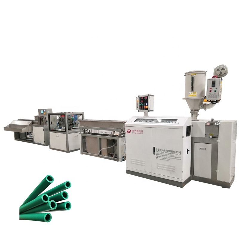 Flexible plastic tube profile making extruder machine