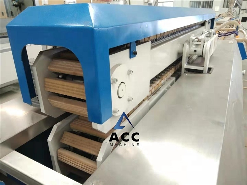 PVC plastic wooden door panel ceiling production line