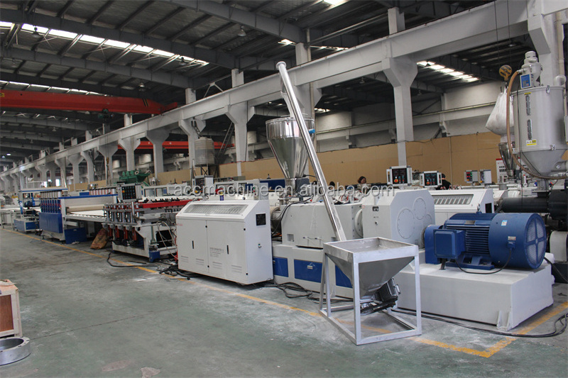 Foam PVC sheet production line Foam board pvc extruder wpc extrusion