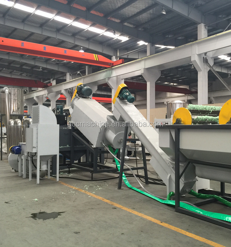 PP PE Film Washing Machinery / Plastic recycling machine