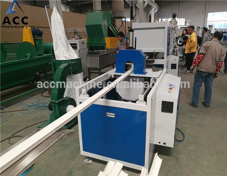 Plastic PVC Electrical Cable Conduit Trunking Profile Extruder Extrusion Production Line