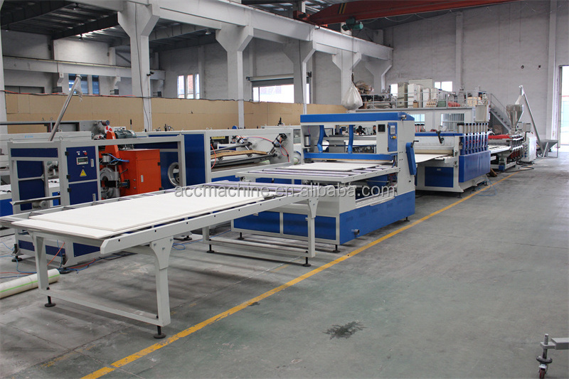 Foam PVC sheet production line Foam board pvc extruder wpc extrusion