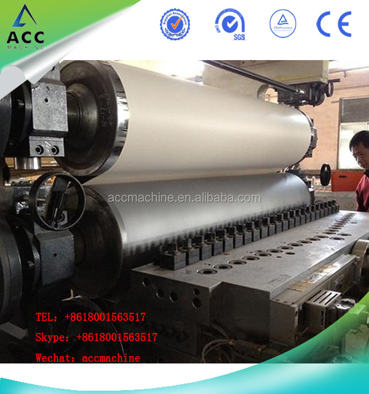 PVC Sheet/Film three rolls Calendering extruder production Line making machine