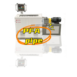 Automatic PFA Pipe production line FEP PFA FLUORINE TUBE MACHINE LINE PFA pipe extruder for semiconductor