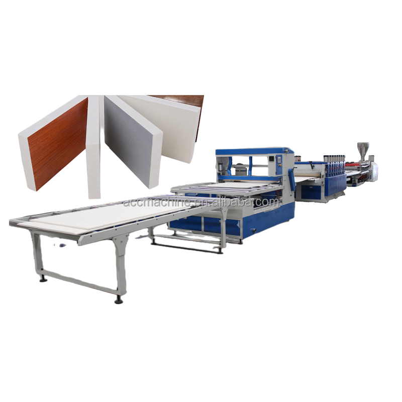 Foam PVC sheet production line Foam board pvc extruder wpc extrusion