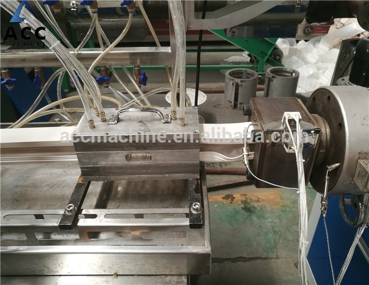 Plastic PVC Electrical Cable Conduit Trunking Profile Extruder Extrusion Production Line