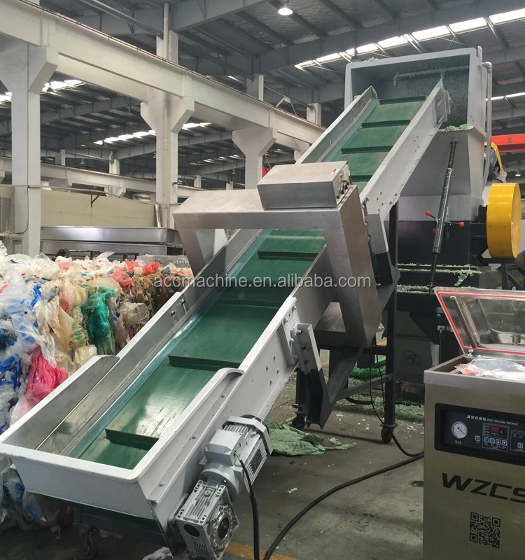 PP PE Film Washing Machinery / Plastic recycling machine