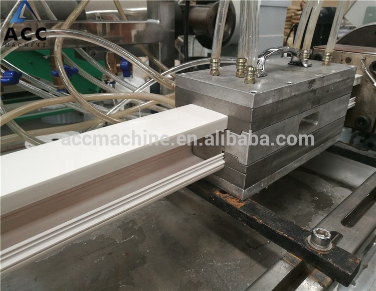 Plastic PVC Electrical Cable Conduit Trunking Profile Extruder Extrusion Production Line