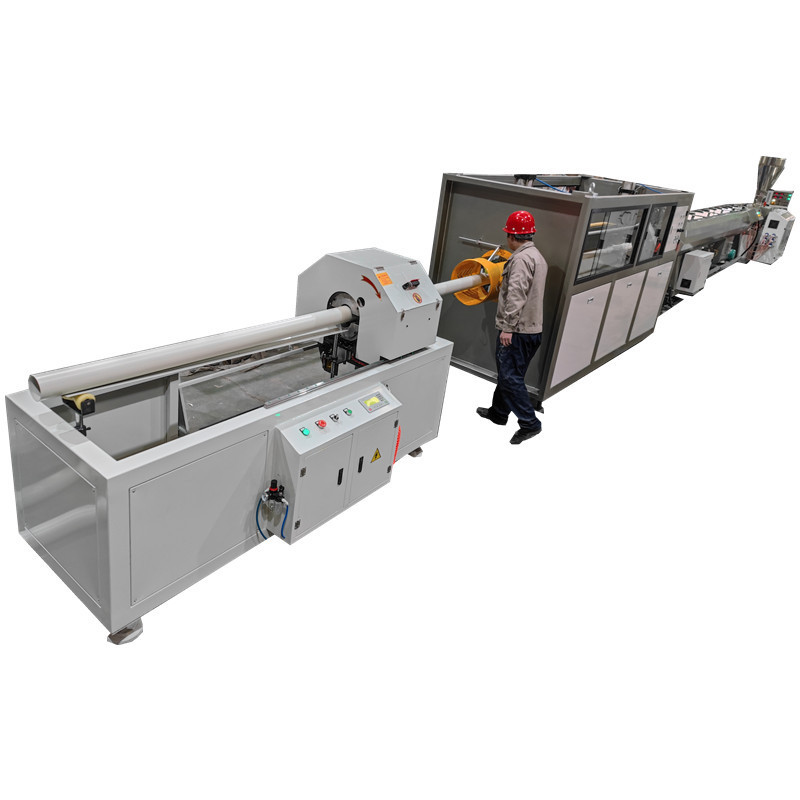 160mm Plastic PVC UPVC CPVC Pipe Making Extruder Machine