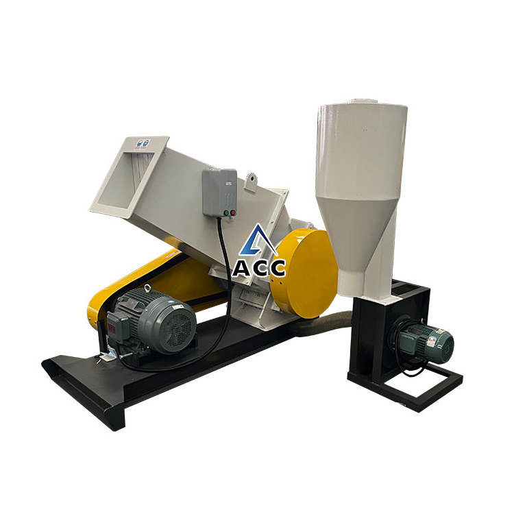 PET plastic bottle crusher recycling machine