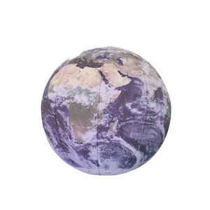 3M inflatable earth with LED inside for event sale PVC Customized size nine planet decoration