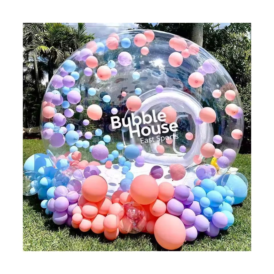 Kids Party Balloons House Giant Clear Inflatable Crystal Igloo Dome Transparent Inflatable Bubble House