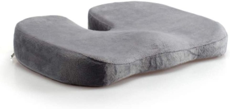 Home-Memory Foam Orthopedic Seat Cushion for Car and Wheel Chair - Washable & Breathable Cover