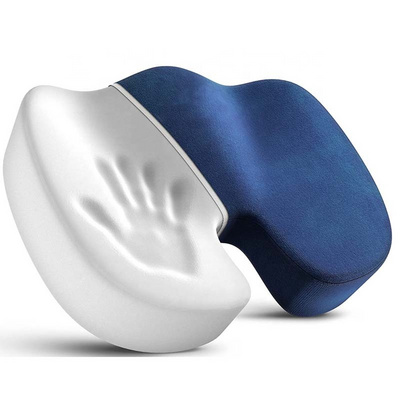 Office Chair Seat Cushion Lab Comfortable Memory Foam Pillow for Desk, Wheelchair, Car Seat, Gaming Chair