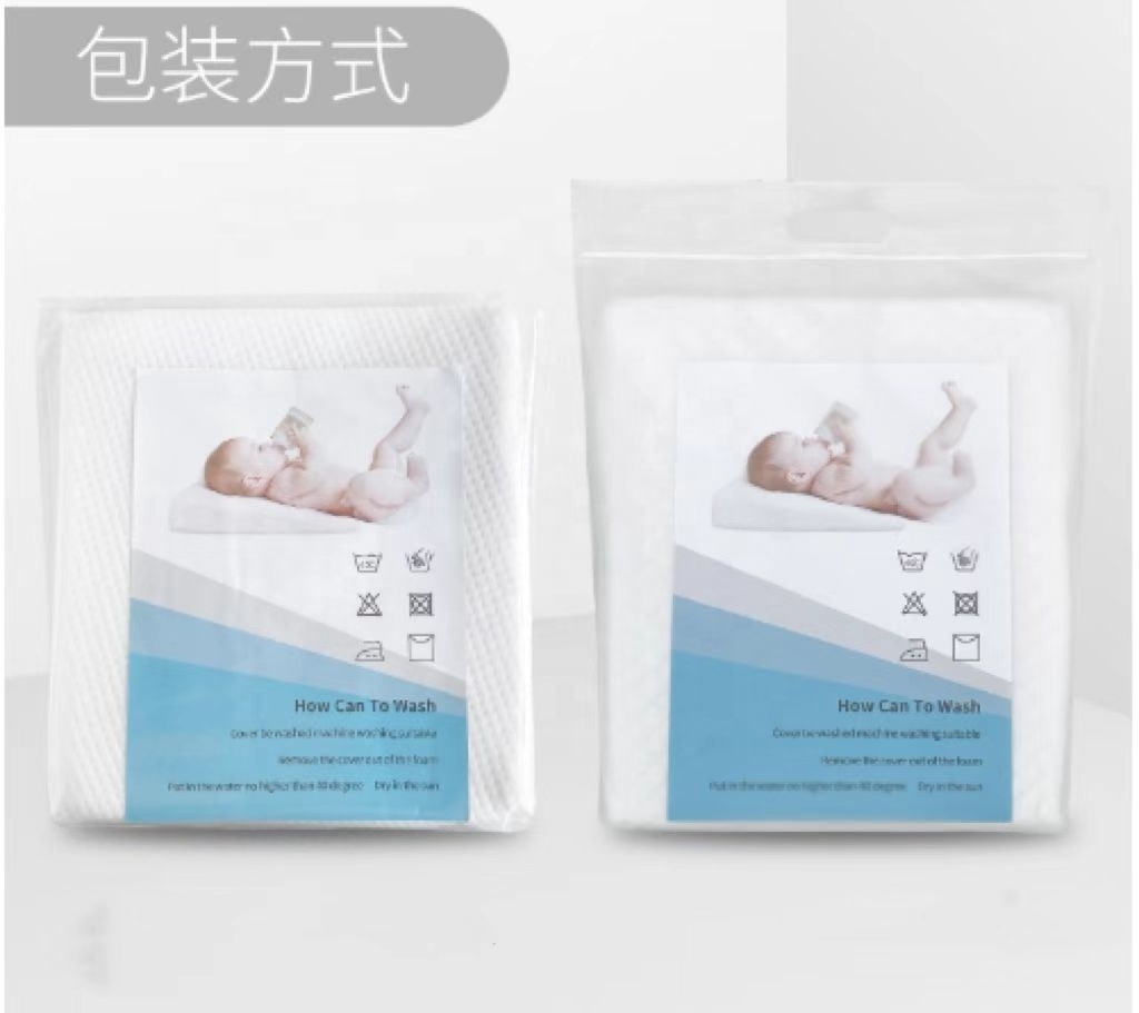 Baby anti-spitting milk ramp pad anti-spitting milk ramp pillow breastfeeding pillow side sleeping side reclining pillow