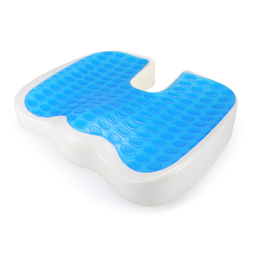 cool silicone gel seat cushion orthopedic coccyx seat cushion with gel pad