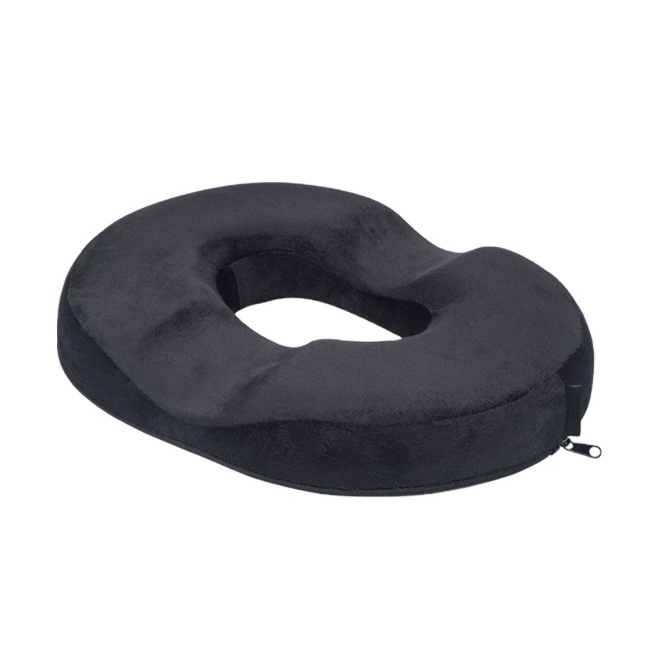 Donut Seat Cushion: Extra Firm Orthopedic Pillow - Tailbone, Lower Back, Hemorrhoid, Bed Sores, Pressure/Pain Relief, Pregnancy