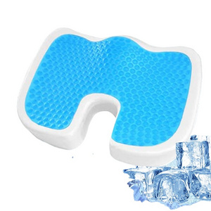 High Density Cooling Memory Foam  Car Gel Seat Cushion For Vehicle