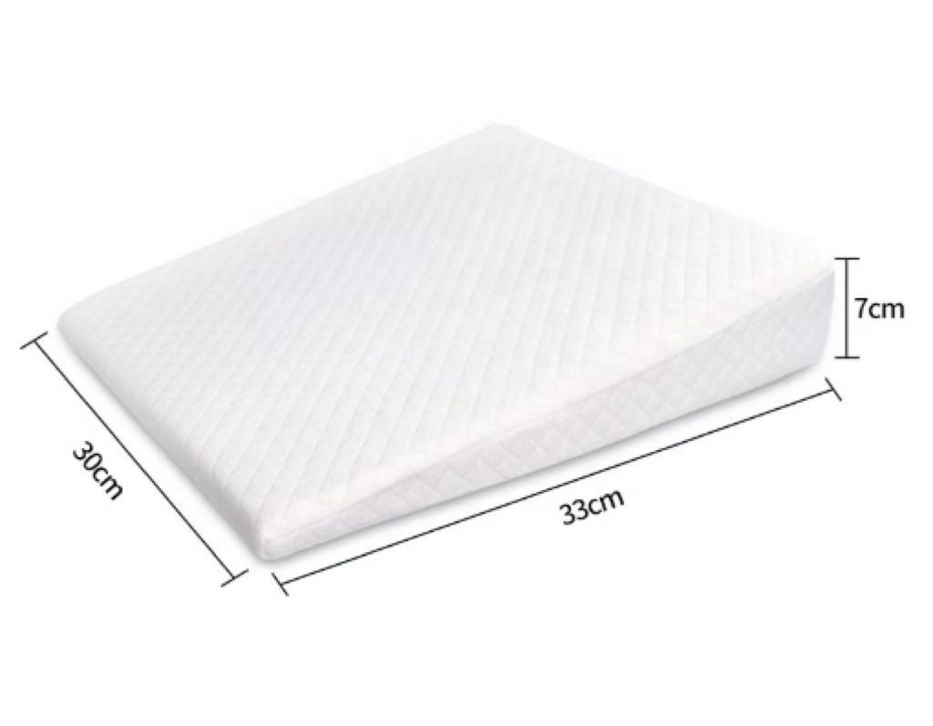 Baby anti-spitting milk ramp pad anti-spitting milk ramp pillow breastfeeding pillow side sleeping side reclining pillow